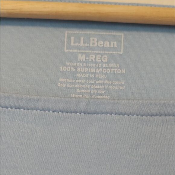 L.L.Bean women's long sleeve T-shirt size M - Picture 4 of 5